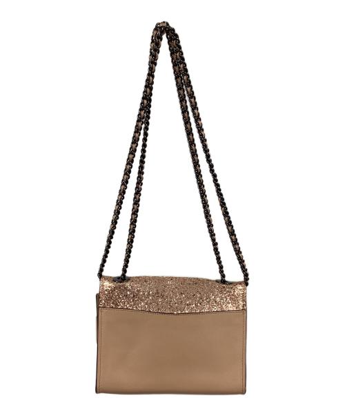 COACH（コーチ）COACH (コーチ) チェーンショルダーバッグ ベージュの古着・服飾アイテム