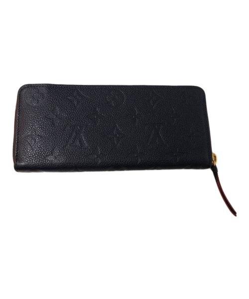 LOUIS VUITTON（ルイ ヴィトン）LOUIS VUITTON (ルイ ヴィトン) ポルトフォイユ・クレマンス ネイビーの古着・服飾アイテム