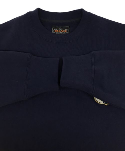PALACE（パレス）PALACE (パレス) BEAMS PLUS (ビームスプラス) 別注GRAPHIC CREW ネイビー サイズ:Sの古着・服飾アイテム