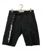 OFFWHITEオフホワイト）の古着「INDUSTRIAL BELT CHINO SHORTS」｜ブラック