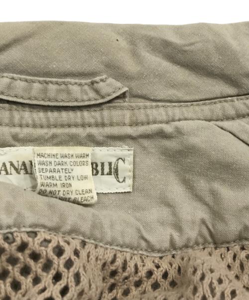 BANANA REPUBLIC（バナナリパブリック）BANANA REPUBLIC (バナナリパブリック) オールドサファリベスト ベージュ サイズ:Lの古着・服飾アイテム