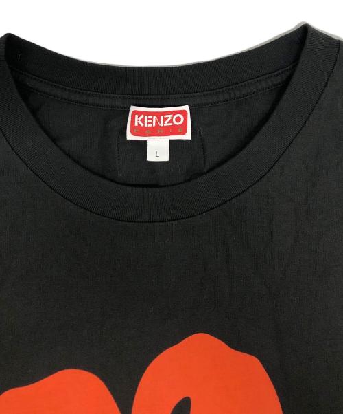KENZO（ケンゾー）KENZO (ケンゾー) Boke Flower t-shirt ブラック サイズ:Lの古着・服飾アイテム