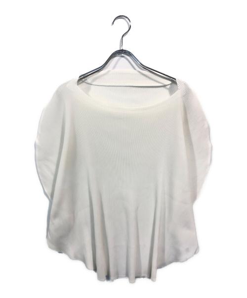 PLEATS PLEASE（プリーツプリーズ）PLEATS PLEASE (プリーツプリーズ) サークルシルエットカットソー ホワイト サイズ:Mの古着・服飾アイテム