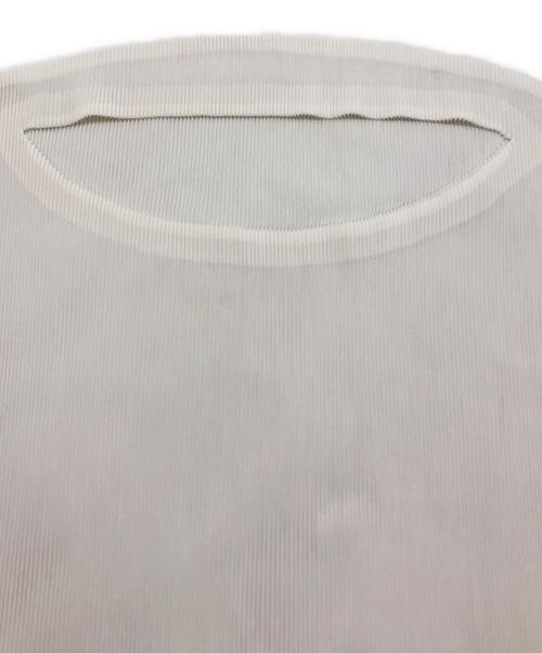 PLEATS PLEASE（プリーツプリーズ）PLEATS PLEASE (プリーツプリーズ) サークルシルエットカットソー ホワイト サイズ:Mの古着・服飾アイテム