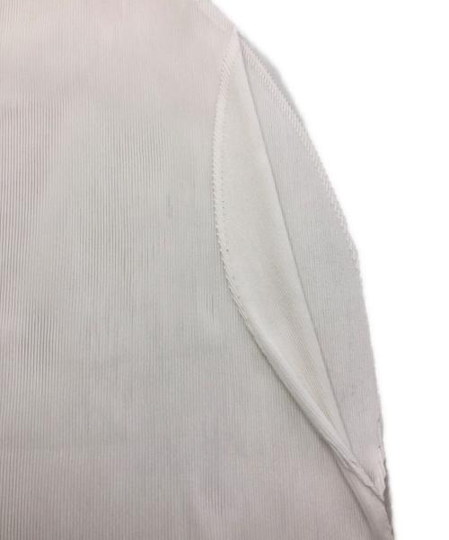 PLEATS PLEASE（プリーツプリーズ）PLEATS PLEASE (プリーツプリーズ) サークルシルエットカットソー ホワイト サイズ:Mの古着・服飾アイテム