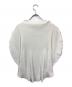 PLEATS PLEASE (プリーツプリーズ) サークルシルエットカットソー ホワイト サイズ:M：11000円