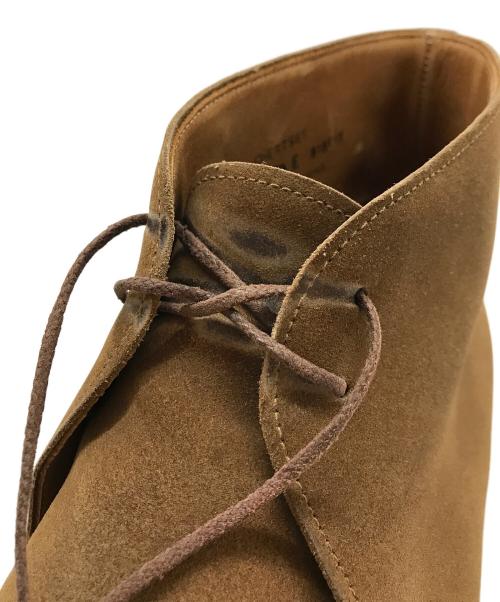 Crockett & Jones（クロケット＆ジョーンズ）Crockett & Jones (クロケット＆ジョーンズ) スエードチャッカーブーツ キャメル サイズ:8　2/1の古着・服飾アイテム