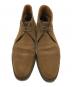 Crockett & Jones (クロケット＆ジョーンズ) スエードチャッカーブーツ キャメル サイズ:8　2/1：11000円
