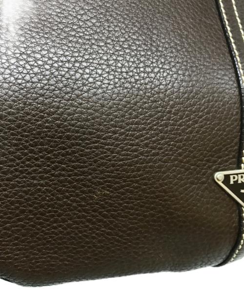 PRADA（プラダ）PRADA (プラダ) ワンハンドルバッグ ブラウンの古着・服飾アイテム