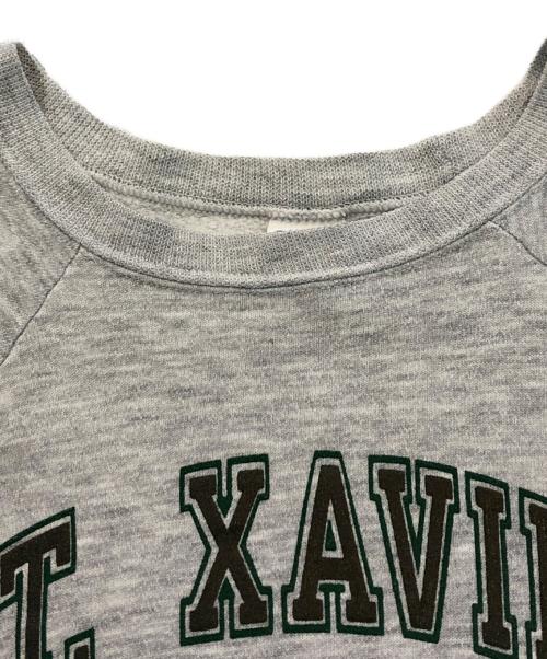 Champion（チャンピオン）Champion (チャンピオン) 80ｓオールドラグランスウェット グレー サイズ:Sの古着・服飾アイテム