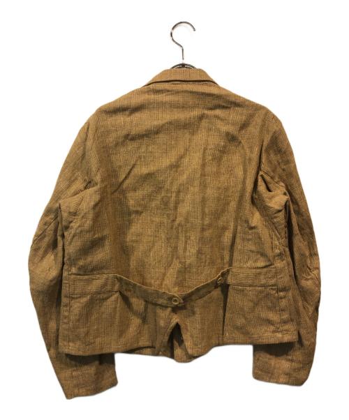 45R（フォーティファイブ・アール）45R (フォーティーファイブアール) リネンコットンショートジャケット ベージュ サイズ:3の古着・服飾アイテム