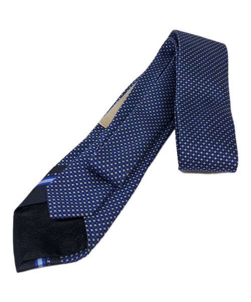 GUCCI（グッチ）GUCCI (グッチ) シルクネクタイ ネイビー サイズ:不明の古着・服飾アイテム