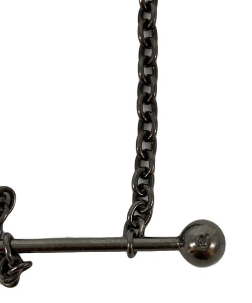 JOHN LAWRENCE SULLIVAN（ジョン ローレンス サリバン）JOHN LAWRENCE SULLIVAN (ジョン ローレンス サリバン) ストレートバーベルネックレスの古着・服飾アイテム