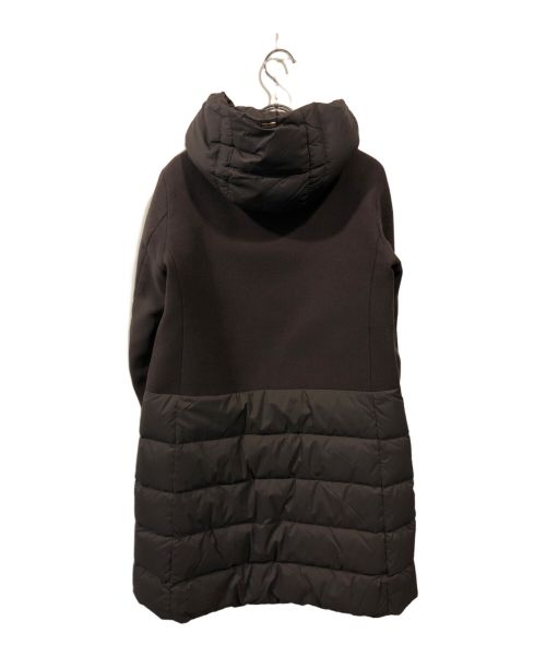 HERNO（ヘルノ）HERNO (ヘルノ) DIAGONAL WOOL AND NUAGE PARKA グレー サイズ:40の古着・服飾アイテム