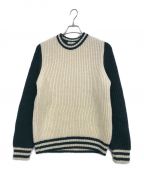 THE SHINZONE×Kerry Woollen Millsザ シンゾーン×ケリーウールンミルズ）の古着「クルーネックニット」｜アイボリー