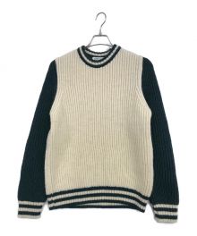 THE SHINZONE×Kerry Woollen Mills（ザ シンゾーン×ケリーウールンミルズ）の古着「クルーネックニット」｜アイボリー