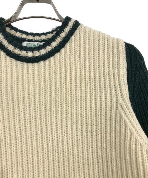 THE SHINZONE（ザ シンゾーン）THE SHINZONE (ザ シンゾーン) Kerry Woollen Mills (ケリーウールンミルズ) クルーネックニット アイボリー サイズ:36の古着・服飾アイテム