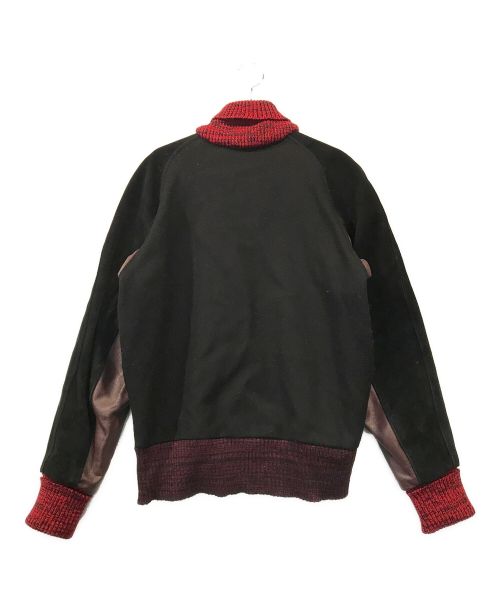 skookum（スクーカム）skookum (スクーカム) ウールブルゾン ブラック サイズ:34の古着・服飾アイテム