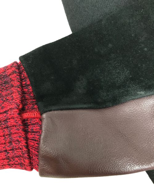 skookum（スクーカム）skookum (スクーカム) ウールブルゾン ブラック サイズ:34の古着・服飾アイテム