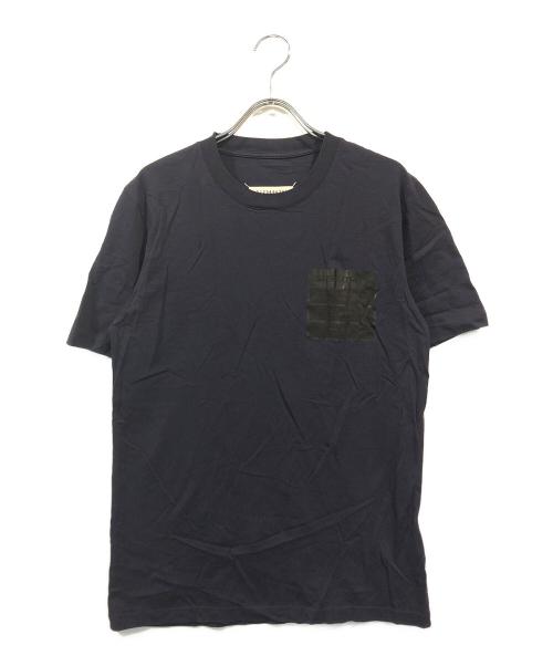 Maison Margiela（メゾンマルジェラ）Maison Margiela (メゾンマルジェラ) ステレオタイプTシャツ ネイビー サイズ:44の古着・服飾アイテム