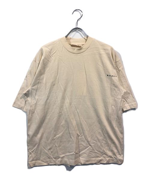 MARNI（マルニ）MARNI (マルニ) LOGO T-SHIRT アイボリー サイズ:44の古着・服飾アイテム