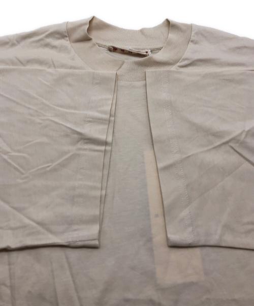 MARNI（マルニ）MARNI (マルニ) LOGO T-SHIRT アイボリー サイズ:44の古着・服飾アイテム