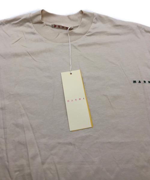 MARNI（マルニ）MARNI (マルニ) LOGO T-SHIRT アイボリー サイズ:44の古着・服飾アイテム