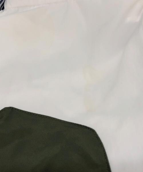 OMMO（オーエムエムオー）OMMO (オーエムエムオー) MA-1 DOCKING BUSTIER ブルー サイズ:FREEの古着・服飾アイテム