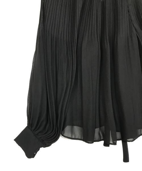 Estella.K（エステラケー）Estella.K (エステラケー) ボウタイブラウス ブラック サイズ:Fの古着・服飾アイテム