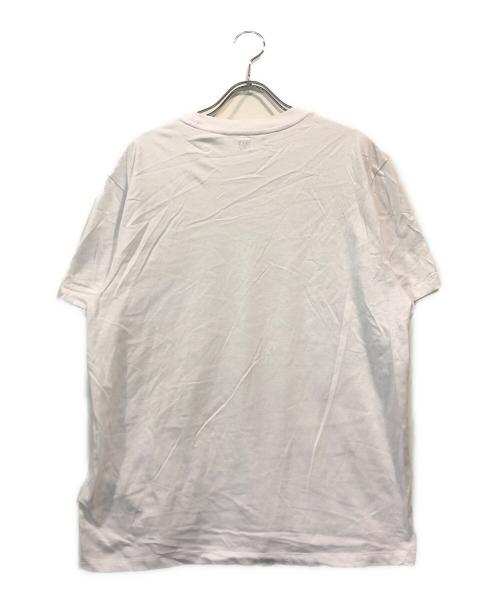 AMIPARIS（アミパリス）AMIPARIS (アミパリス) ハートロゴTシャツ ホワイト サイズ:Mの古着・服飾アイテム