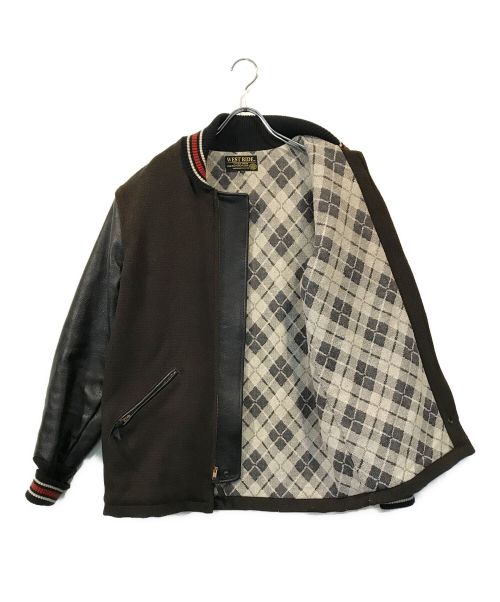 WEST RIDE（ウエストライド）WEST RIDE (ウエストライド) スタジャン ブラウン サイズ:SIZE 38の古着・服飾アイテム