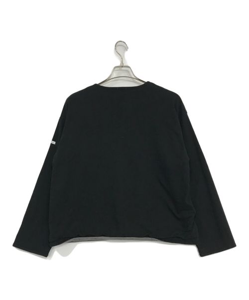 ORCIVAL（オーシバル）ORCIVAL (オーシバル) ロングスリーブショートプルオーバー ブラック サイズ:1の古着・服飾アイテム