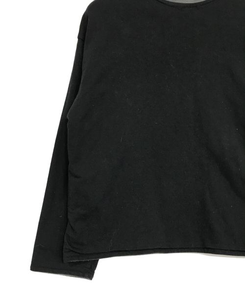 ORCIVAL（オーシバル）ORCIVAL (オーシバル) ロングスリーブショートプルオーバー ブラック サイズ:1の古着・服飾アイテム