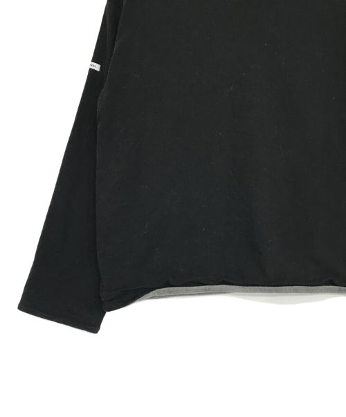 ORCIVAL（オーシバル）ORCIVAL (オーシバル) ロングスリーブショートプルオーバー ブラック サイズ:1の古着・服飾アイテム