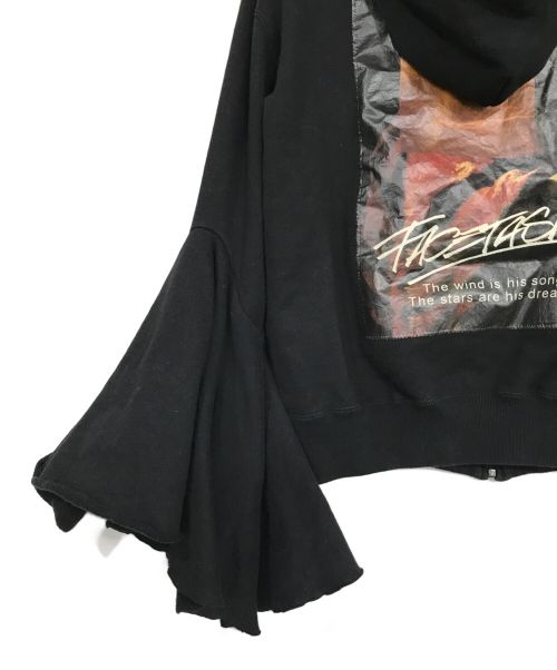 FACETASM（ファセッタズム）FACETASM (ファセッタズム) FLAIR HOODIE ブラック サイズ:3の古着・服飾アイテム