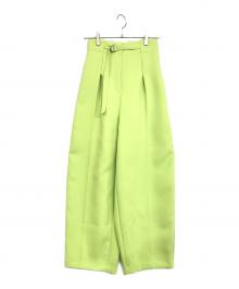 ELENDEEK（エレンディーク）の古着「COCOON BELT PT」｜グリーン