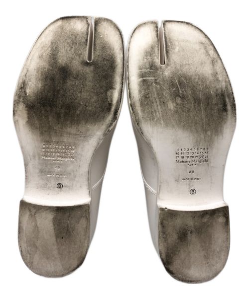 Maison Margiela（メゾンマルジェラ）Maison Margiela (メゾンマルジェラ) ラバー足袋シューズ アイボリー サイズ:40の古着・服飾アイテム