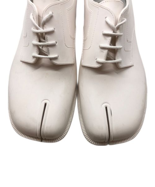 Maison Margiela（メゾンマルジェラ）Maison Margiela (メゾンマルジェラ) ラバー足袋シューズ アイボリー サイズ:40の古着・服飾アイテム