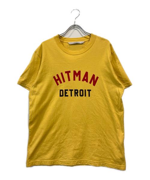 JOHN LAWRENCE SULLIVAN（ジョン ローレンス サリバン）JOHN LAWRENCE SULLIVAN (ジョン ローレンス サリバン) EVERLAST (エバーラスト) “HITMAN” t-shirt イエロー サイズ:Mの古着・服飾アイテム