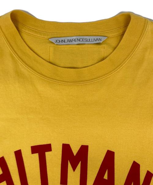 JOHN LAWRENCE SULLIVAN（ジョン ローレンス サリバン）JOHN LAWRENCE SULLIVAN (ジョン ローレンス サリバン) EVERLAST (エバーラスト) “HITMAN” t-shirt イエロー サイズ:Mの古着・服飾アイテム