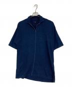 45rpm45アールピーエム）の古着「藍染ポロシャツ」｜インディゴ