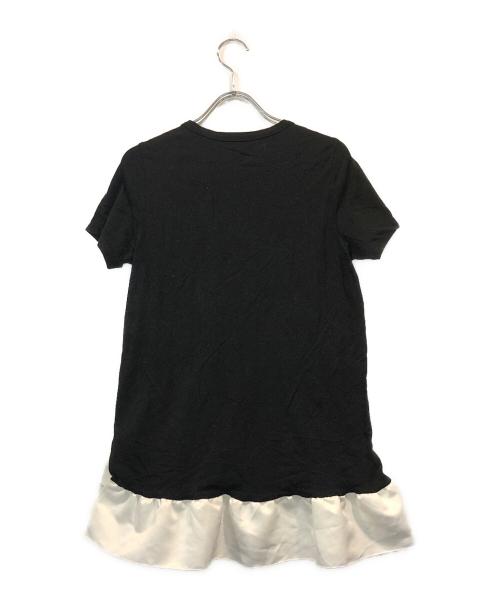 YOKO CHAN（ヨーコチャン）YOKO CHAN (ヨーコチャン) アシンメトリーペプラムカットソー ブラック サイズ:Mの古着・服飾アイテム