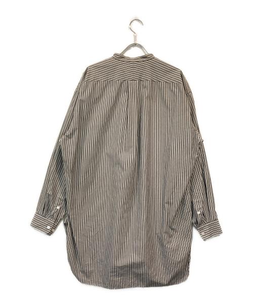 YLEVE（イレーヴ）YLEVE (イレーヴ) バンドカラーシャツ ブラック サイズ:SIZE 4の古着・服飾アイテム