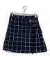 BLUE LABEL CRESTBRIDGE（ブルーレーベルクレストブリッジ）の古着「チェックスカート」｜ネイビー