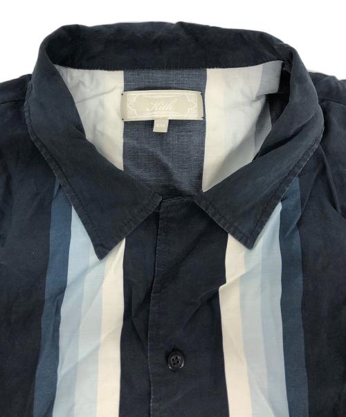 KITH（キス）KITH (キス) オープンカラーシャツ ネイビー サイズ:XXLの古着・服飾アイテム