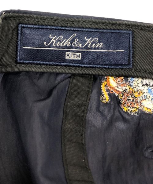 New Era（ニューエラ）New Era (ニューエラ) KITH (キス) NY YANKEES NYLON LOW PROFILE CAP ネイビーの古着・服飾アイテム