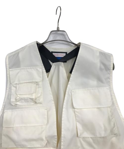 MAISON SPECIAL（メゾンスペシャル）MAISON SPECIAL (メゾンスペシャル) ユーティリティベスト アイボリー サイズ:FREEの古着・服飾アイテム