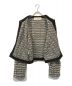 中古・古着 THE SHINZONE (ザ シンゾーン) TWEED KNIT CD ホワイト×ブラック サイズ:FO：10000円