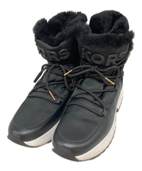 MICHAEL KORS（マイケル・コース）MICHAEL KORS (マイケル・コース) モノグラムブーツ ブラウン サイズ:SIZE39.5の古着・服飾アイテム