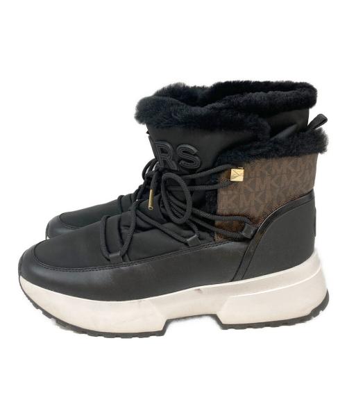 MICHAEL KORS（マイケル・コース）MICHAEL KORS (マイケル・コース) モノグラムブーツ ブラウン サイズ:SIZE39.5の古着・服飾アイテム